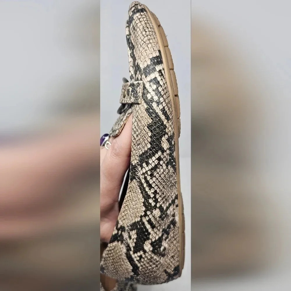 Baretraps KELLYE Loafers Snake Print Women's Size 7.5 M - Picture 12 of 16